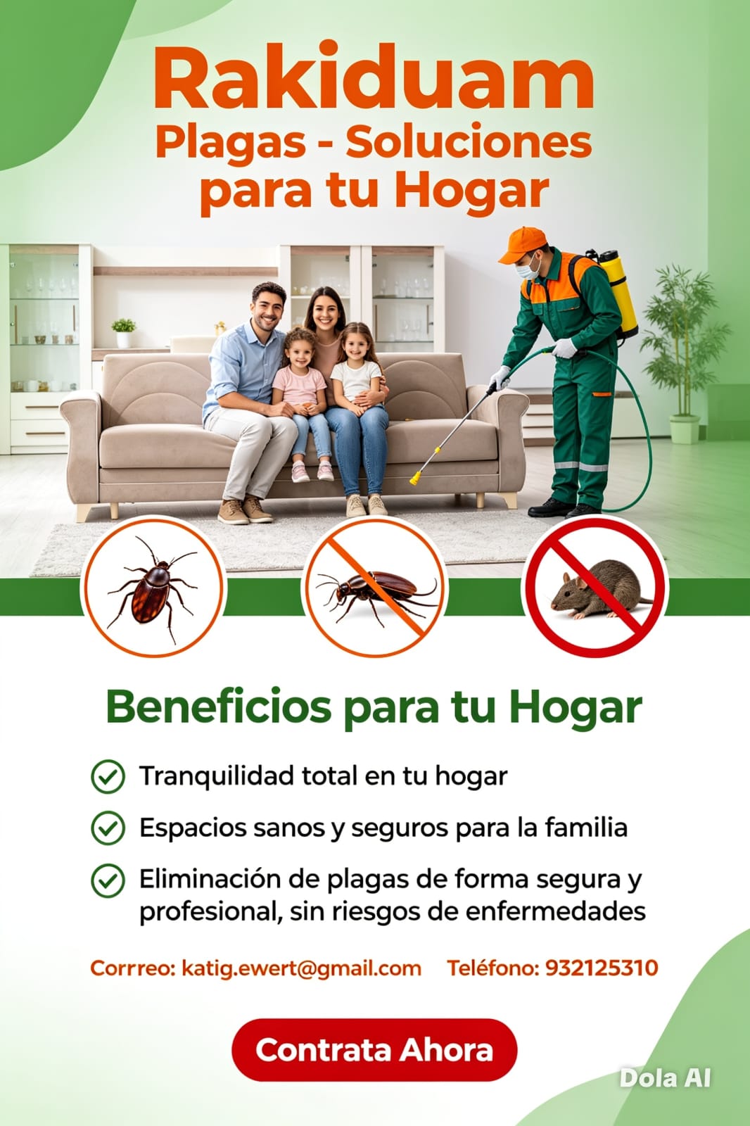 Control de Cucarachas a Domicilio